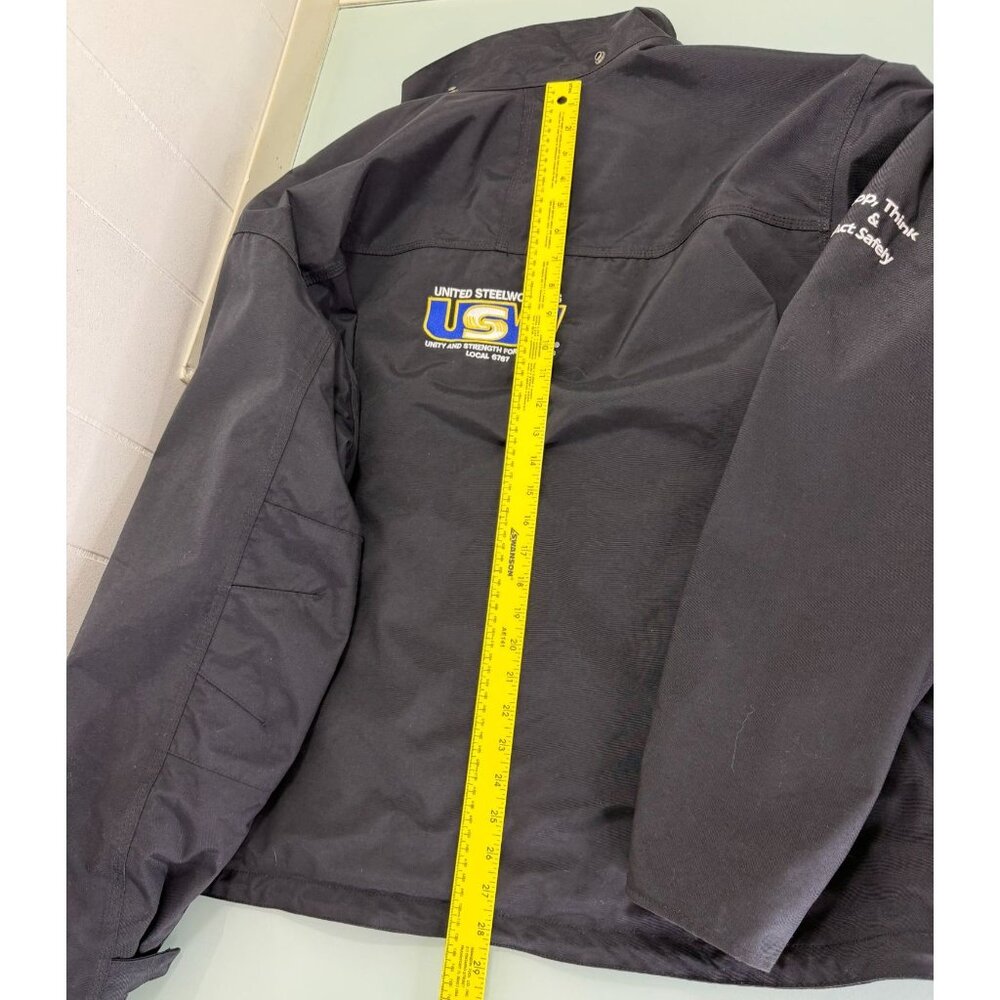Carhartt J162 Shoreline Waterproof Jacket Men’s 2XL United Steelworkers No Hood - Picture 7 of 13